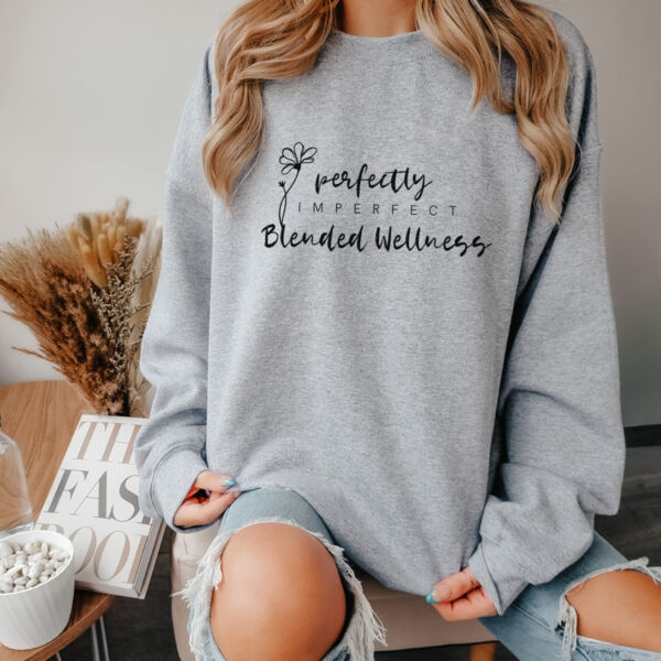 PERFECTLY IMPERFECT | Women's Crewneck in Sport Grey Thumbnail