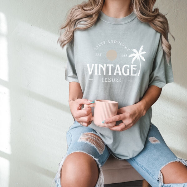 SALTY VINTAGE | Womens Vintage T in Bay Thumbnail