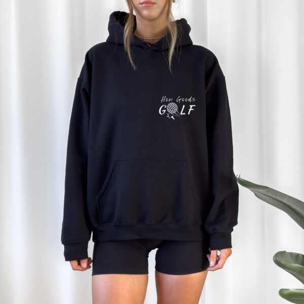 HOW GOODS GOLF - WOMENS HOODIE BLACK  Thumbnail