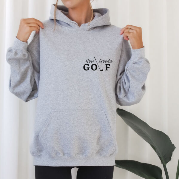 HOW GOODS GOLF II - WOMENS HOODIE GREY   Thumbnail