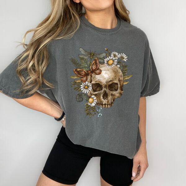 OF BONES & BLOOMS | Oversized T in PEPPER   Thumbnail