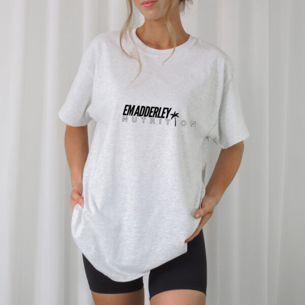 Em Adderley Nutrition TEE | GREY Thumbnail