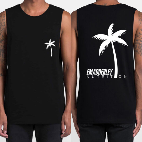 Palm Training Singlet | MENS DARK Thumbnail