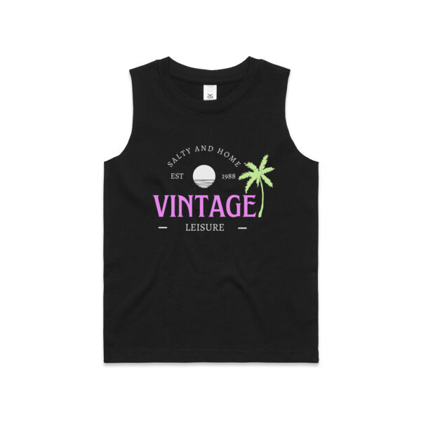 Pop of Colour | Kids Vintage Tank  Thumbnail